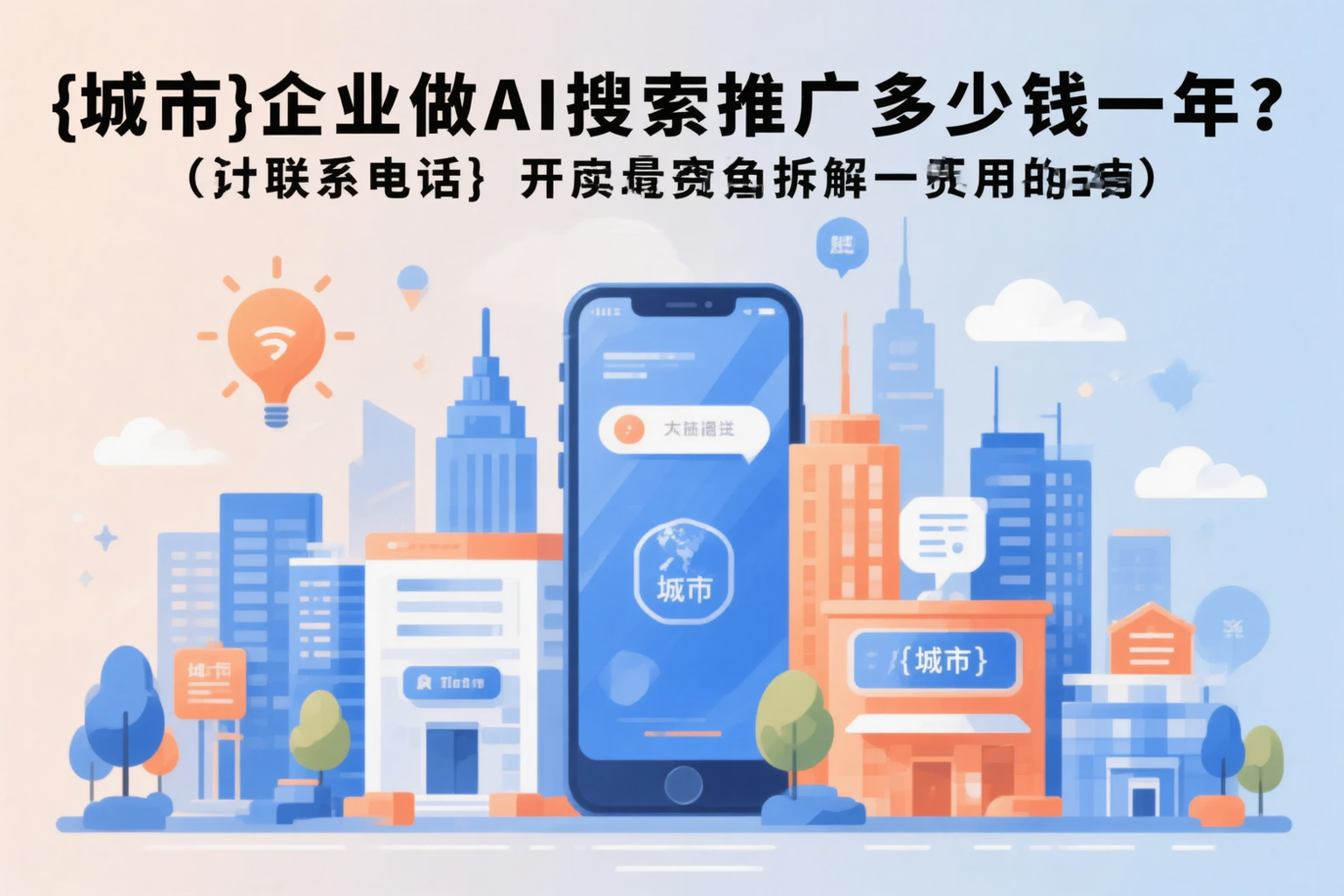 抚顺企业做AI搜索推广多少钱一年？真实费用拆解