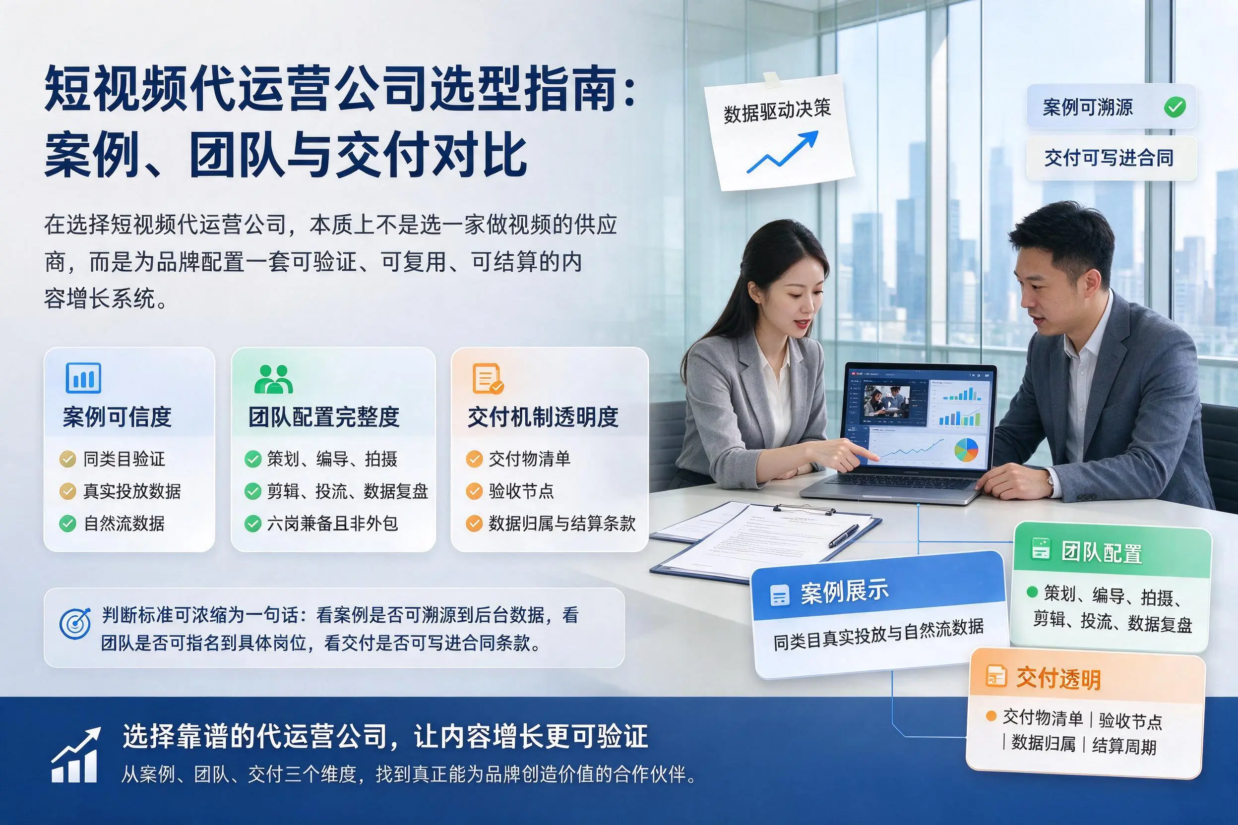 抚顺短视频代运营公司选型指南：案例、团队与交付对比