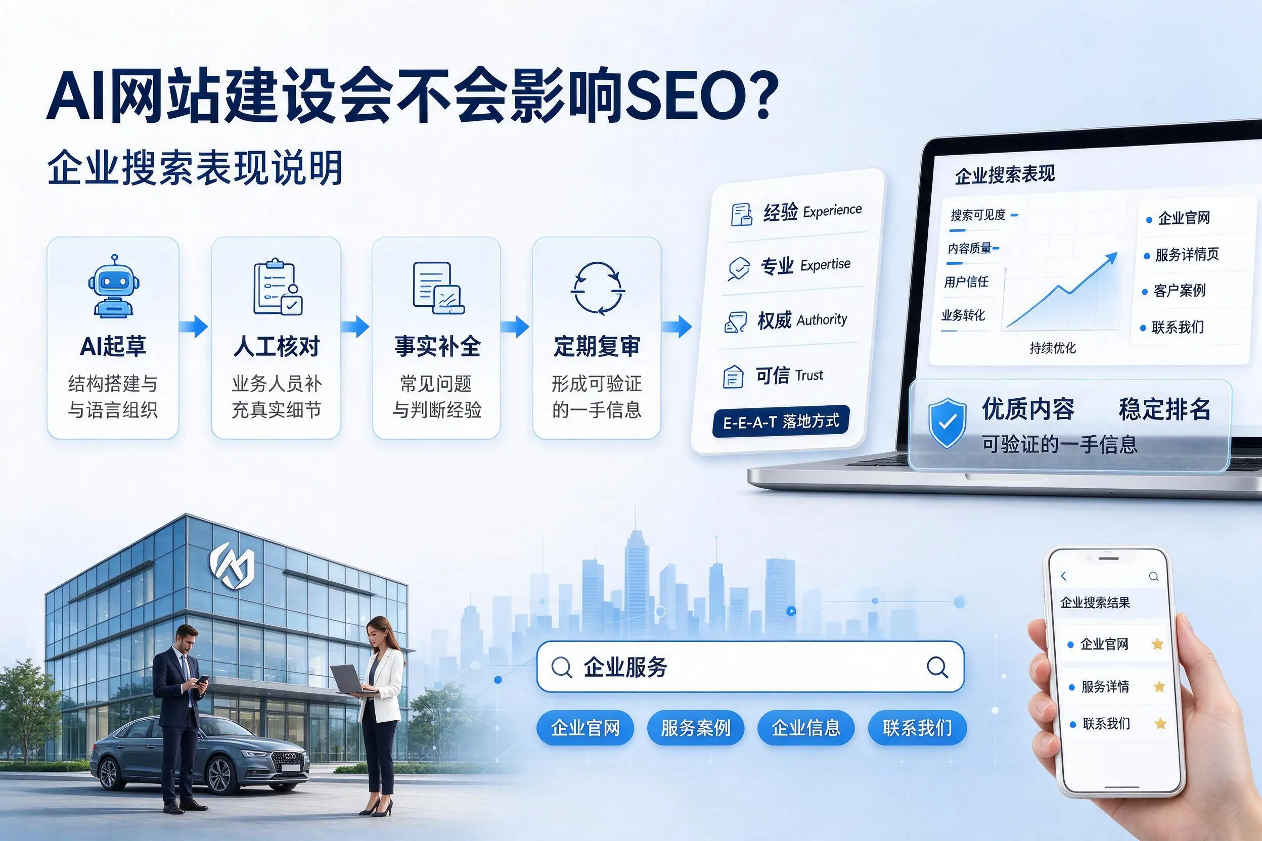 AI网站建设会不会影响SEO？抚顺企业搜索表现说明