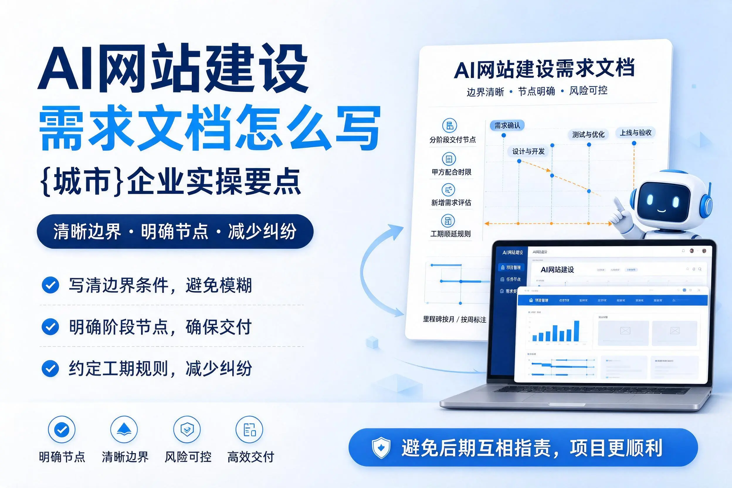 AI网站建设需求文档怎么写，抚顺企业实操要点